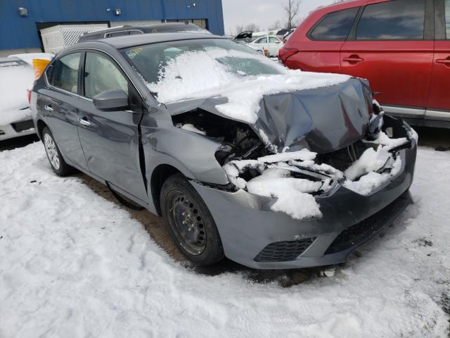 Salvage cars for sale from Copart Woodhaven, MI: 2016 Nissan Sentra S