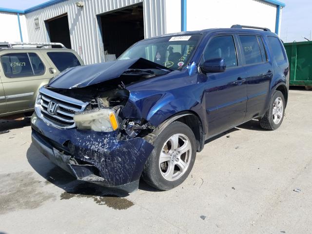 2013 HONDA PILOT EXL 5FNYF3H55DB017869