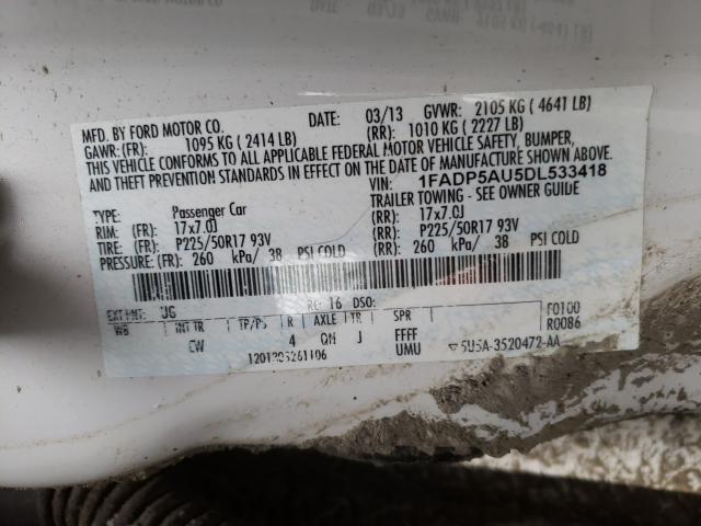 2013 FORD C-MAX SE 1FADP5AU5DL533418
