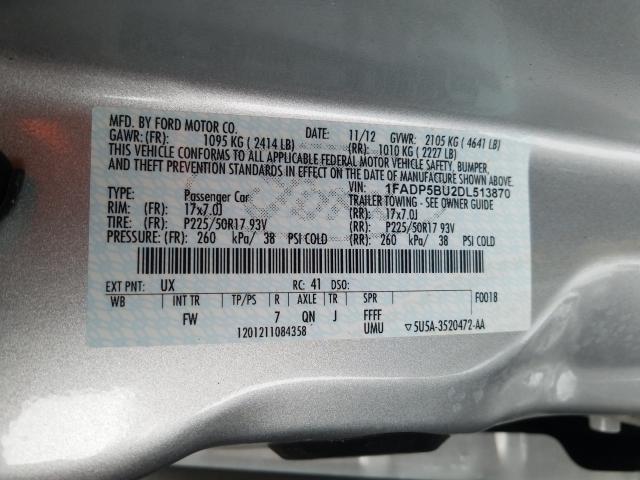 2013 FORD C-MAX SEL 1FADP5BU2DL513870