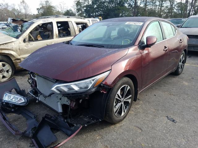 2020 NISSAN SENTRA SV 3N1AB8CVXLY266093