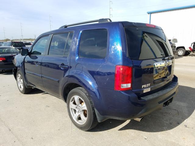 2013 HONDA PILOT EXL 5FNYF3H55DB017869