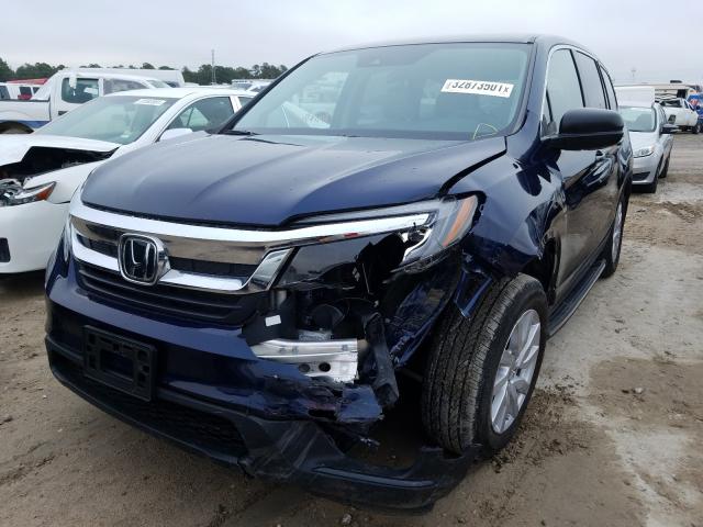 2019 HONDA PILOT LX 5FNYF5H14KB019604