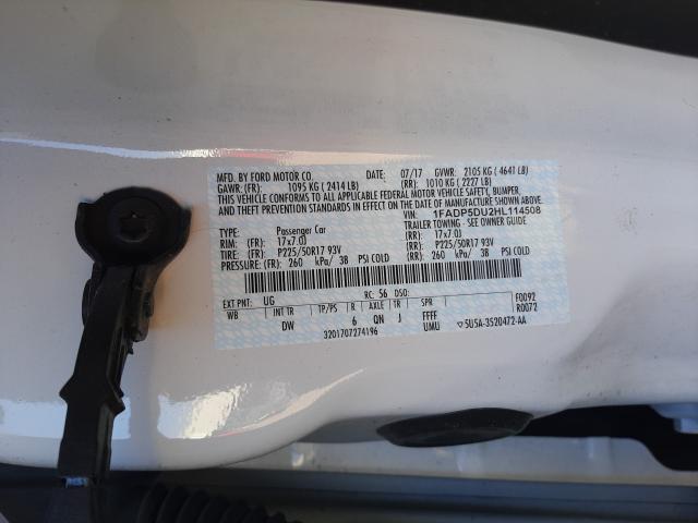 2017 FORD C-MAX TITA 1FADP5DU2HL114508
