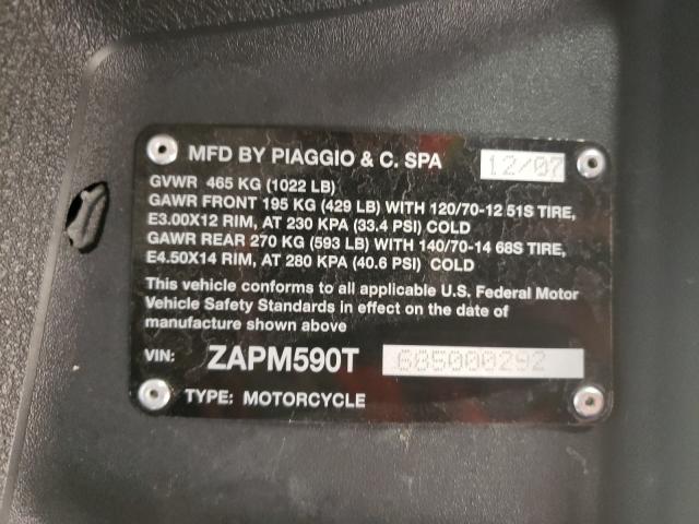 2008 PIAGGIO MP3 400 - ZAPM590T685000292