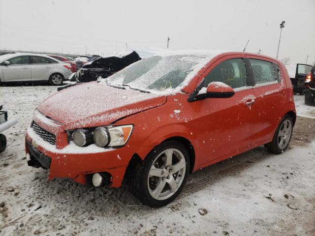 2012 CHEVROLET SONIC LTZ 1G1JE6SH5C4105635