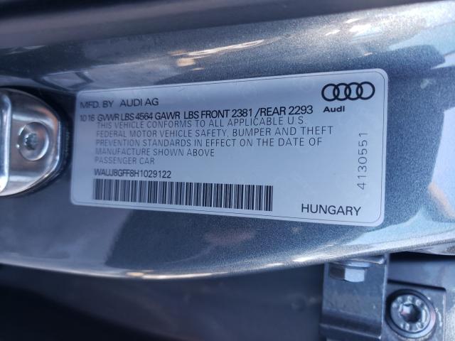 2017 AUDI A3 PREMIUM WAUJ8GFF8H1029122