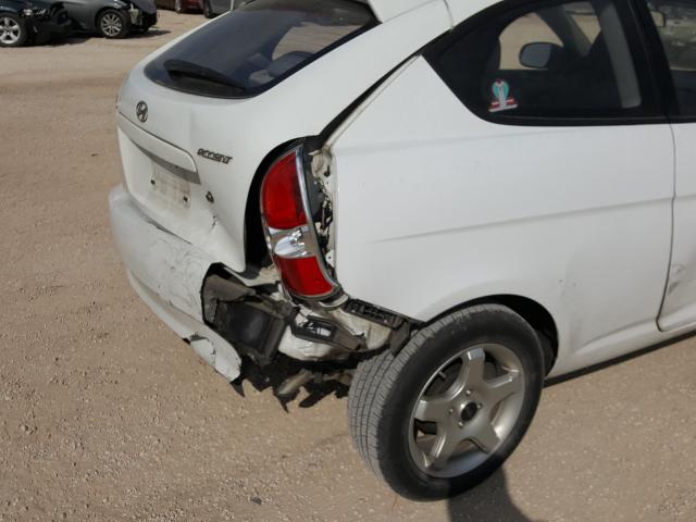 2010 HYUNDAI ACCENT BLU KMHCM3AC5AU160098
