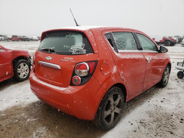 2012 CHEVROLET SONIC LTZ 1G1JE6SH5C4105635