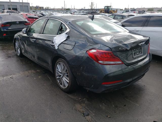 2020 GENESIS G70 KMTG64LA1LU059906