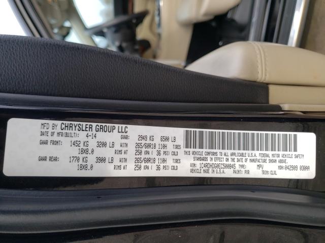 2014 DODGE DURANGO LI 1C4RDHDG0EC500845