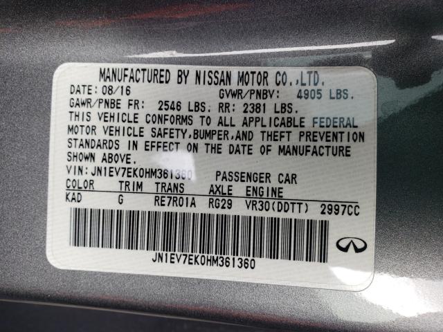 2017 INFINITI Q60 PREMIU JN1EV7EK0HM361360