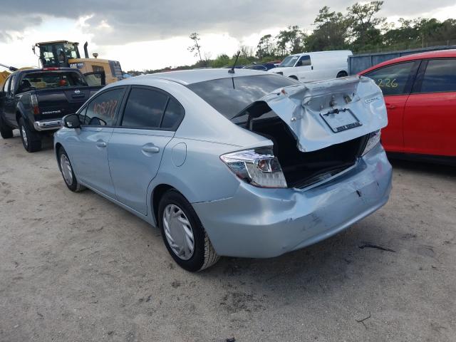 2012 HONDA CIVIC HYBR JHMFB4F22CS003073