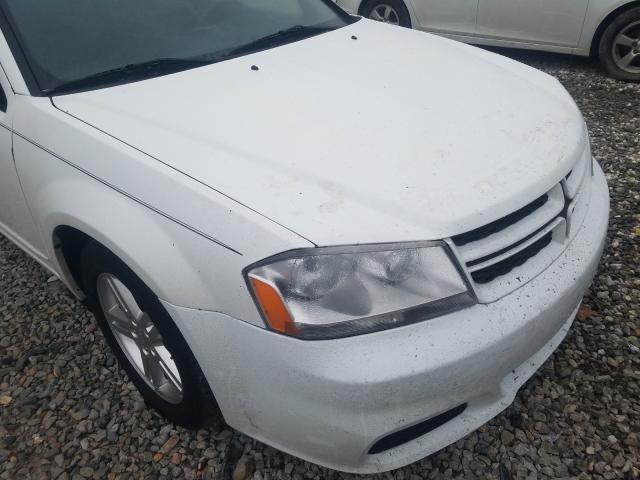 2012 DODGE AVENGER SX 1C3CDZCBXCN150616