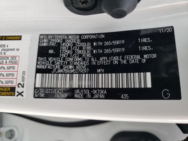 2021 LEXUS GX 460 PRE JTJAM7BX6M5279097