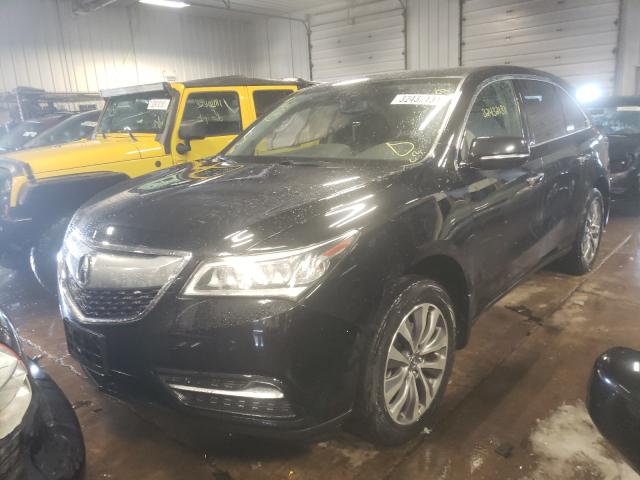 2014 ACURA MDX TECHNO 5FRYD4H4XEB010869