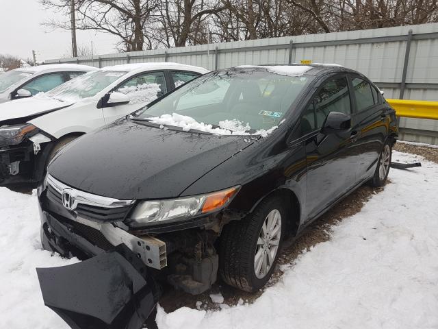2012 HONDA CIVIC EXL 19XFB2F97CE315167