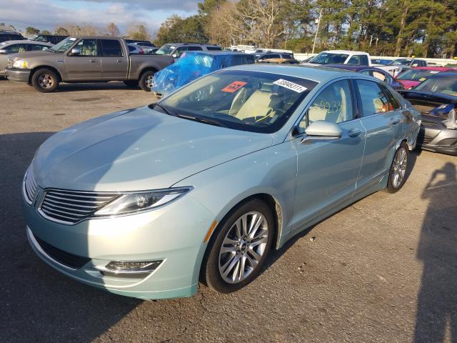 2013 LINCOLN MKZ HYBRID 3LN6L2LUXDR825203