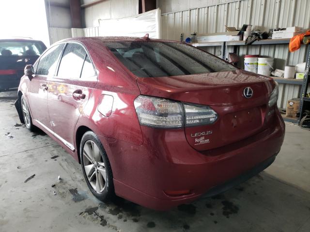 2010 LEXUS HS 250H JTHBB1BA9A2034859