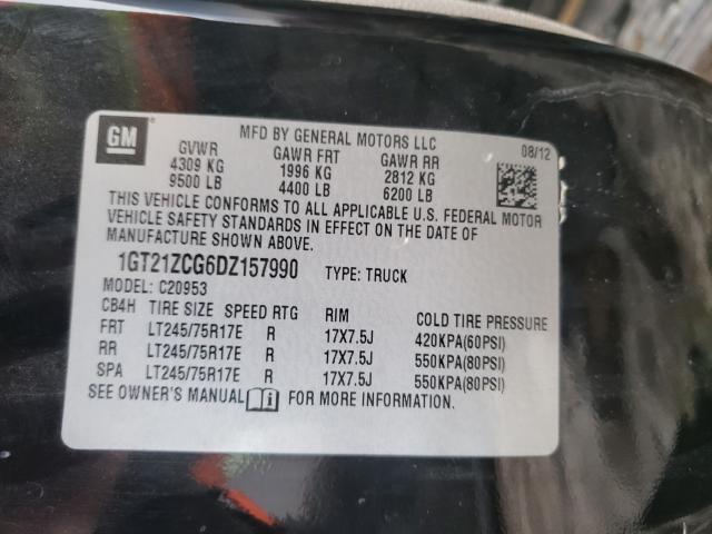2013 GMC SIERRA C25 1GT21ZCG6DZ157990