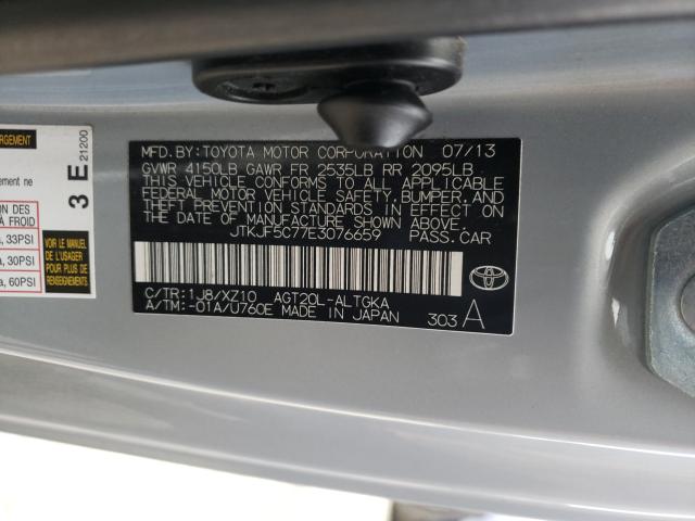 2014 TOYOTA SCION TC JTKJF5C77E3076659