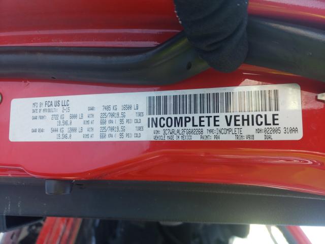 2015 RAM 4500 3C7WRLAL2FG602268
