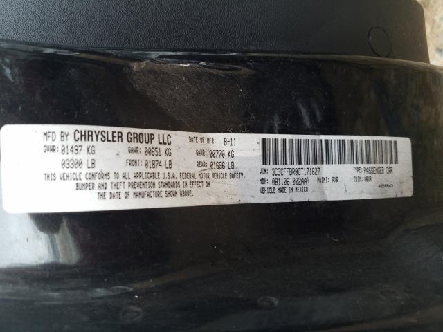 2012 FIAT 500 SPORT 3C3CFFBR0CT171627