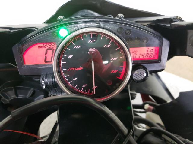 2011 YAMAHA YZFR6 JYARJ16E5BA022582