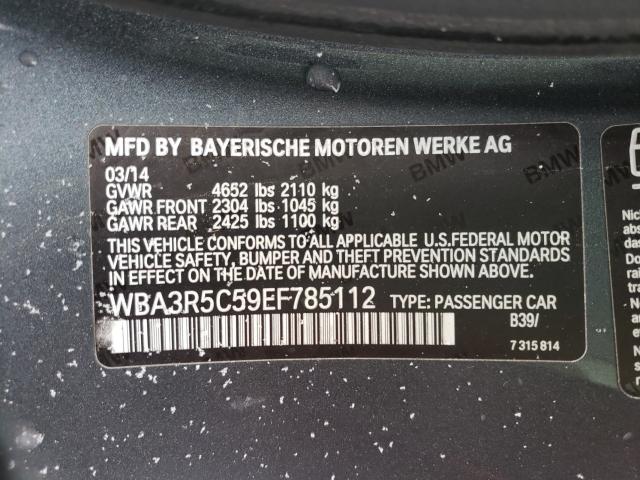 2014 BMW 435 XI WBA3R5C59EF785112