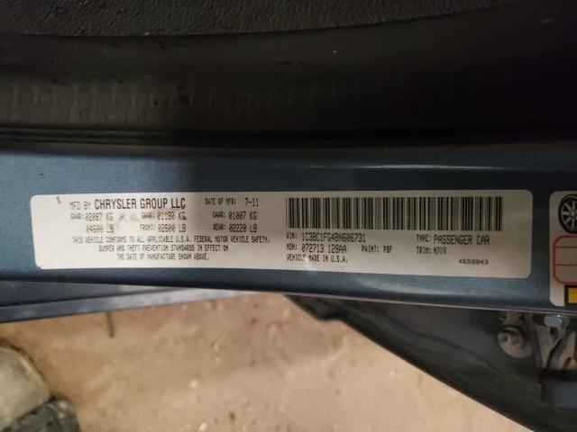 2011 CHRYSLER 200 TOURIN 1C3BC1FG4BN606731
