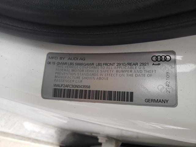2016 AUDI S6 PREMIUM WAUF2AFC3GN043558