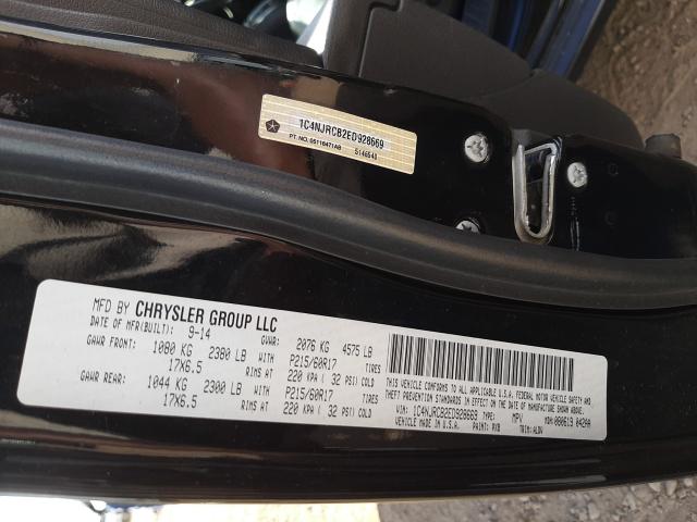 2014 JEEP PATRIOT LI 1C4NJRCB2ED928669