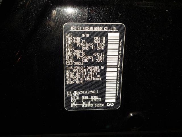 2020 INFINITI QX80 LUXE JN8AZ2NE9L9250917