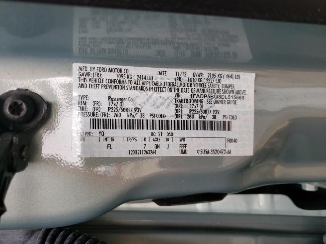 2013 FORD C-MAX SEL 1FADP5BU8DL515669