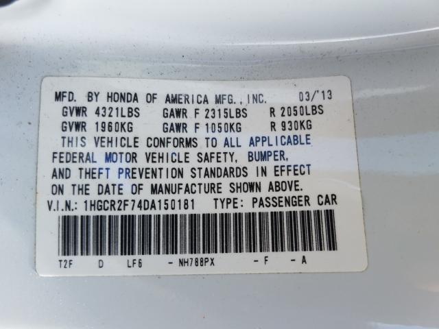 2013 HONDA ACCORD EX 1HGCR2F74DA150181