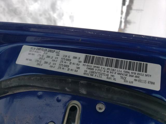 2014 RAM 1500 LARAM 1C6RR7NT7ES275148