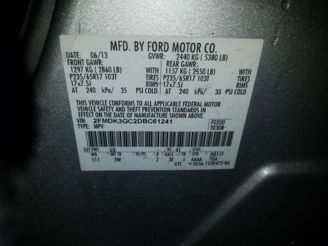 2013 FORD EDGE SE 2FMDK3GC2DBC61241