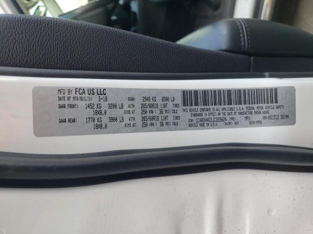 2018 DODGE DURANGO SX 1C4RDHAG3JC359624