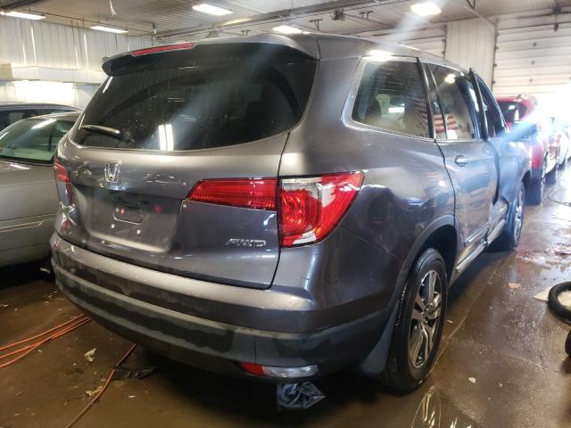 2017 HONDA PILOT EXL 5FNYF6H64HB053827