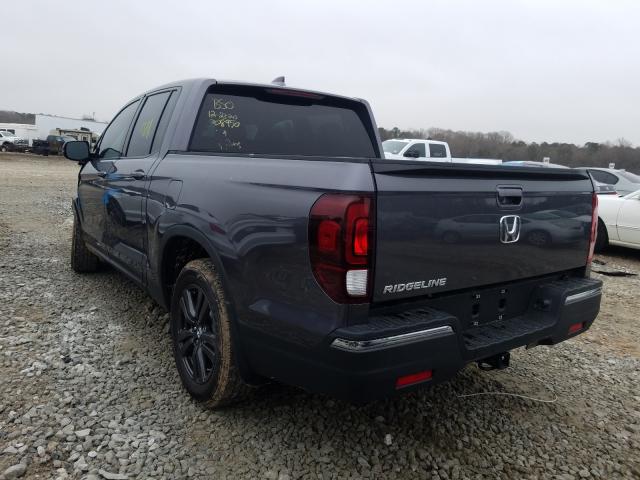 2020 HONDA RIDGELINE 5FPYK2F18LB000494