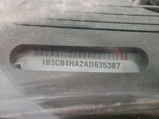 2010 DODGE CALIBER SX 1B3CB4HA2AD635387
