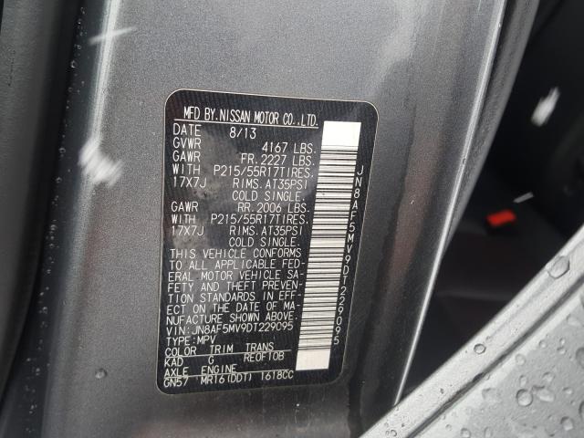 2013 NISSAN JUKE S JN8AF5MV9DT229095