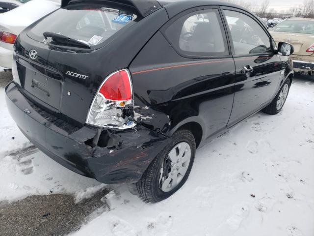 2010 HYUNDAI ACCENT BLU KMHCM3AC2AU156834