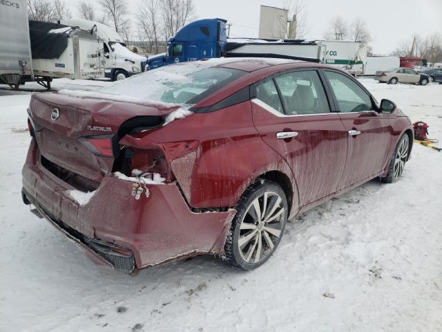 2019 NISSAN ALTIMA PLA 1N4BL4FW1KC129357