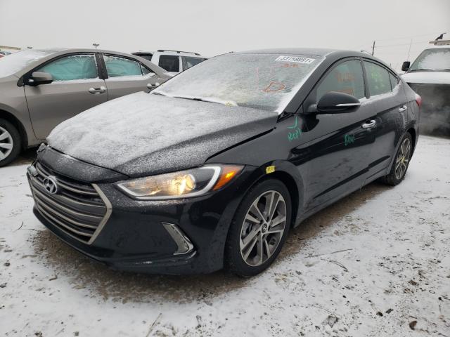 2017 HYUNDAI ELANTRA 5NPD84LF1HH021102
