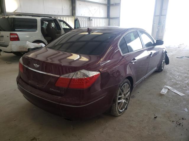2010 HYUNDAI GENESIS 4. KMHGC4DF9AU108313
