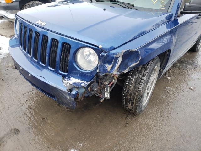 2010 JEEP PATRIOT 1J4NF2GB9AD500489
