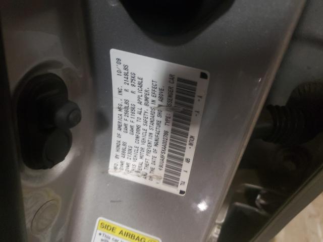 2010 ACURA TL 19UUA8F5XAA002786