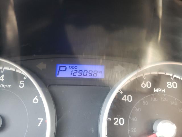 2010 HYUNDAI ACCENT BLU KMHCM3AC8AU157938