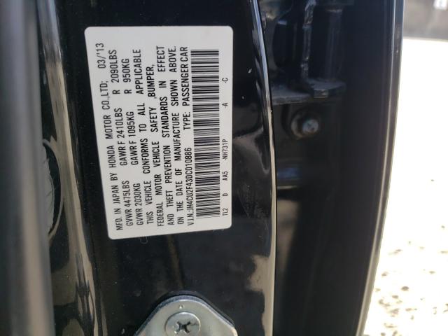 2013 ACURA TSX JH4CU2F43DC010886